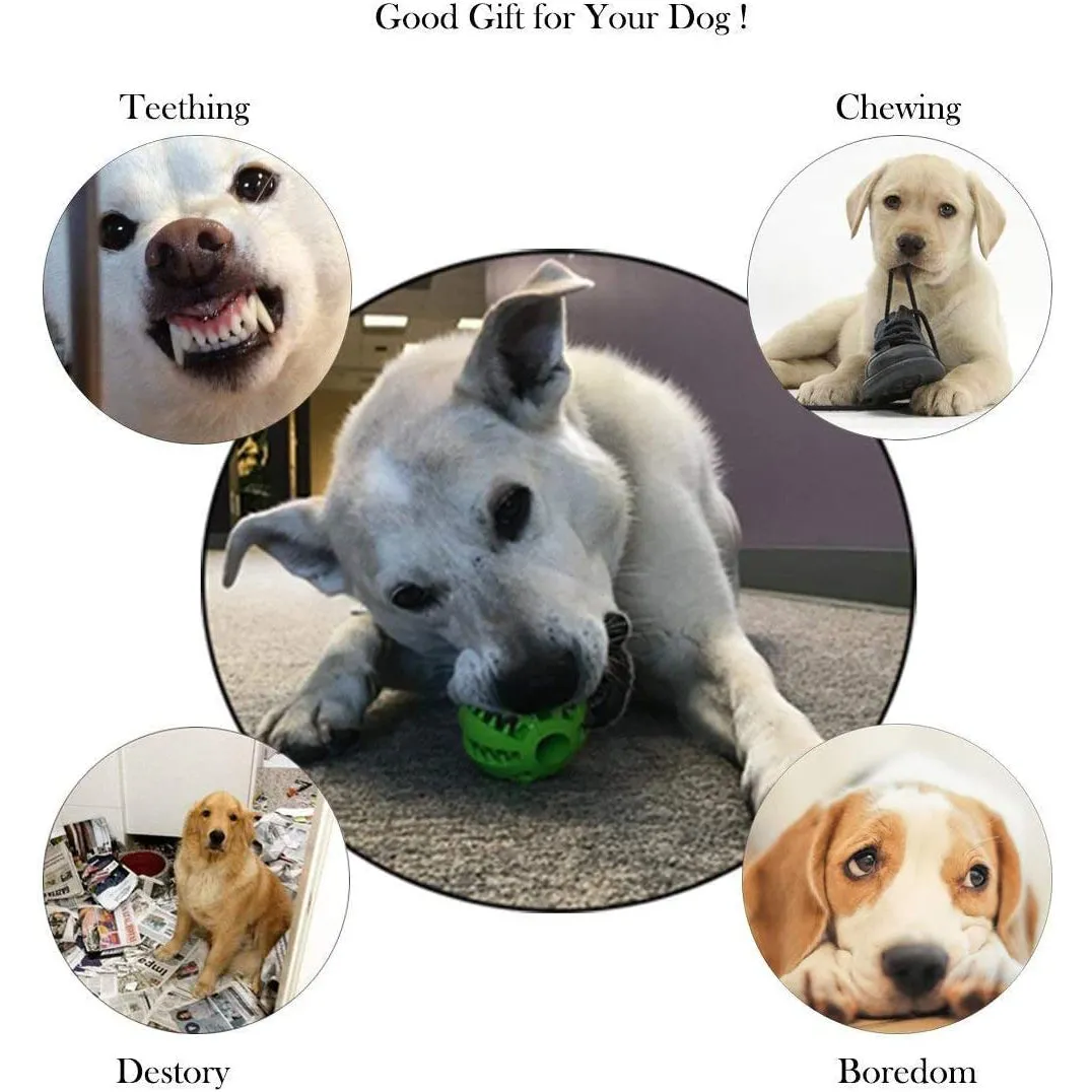 2-Pack: Dog Teething Toy Balls