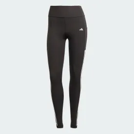 adidas Optime 3-Stripes Full-Length Leggings - Black