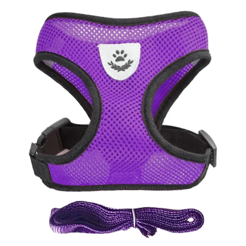 Adjustable Cat Harness & Leash Set