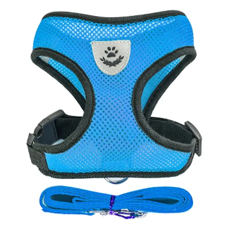 Adjustable Cat Harness & Leash Set