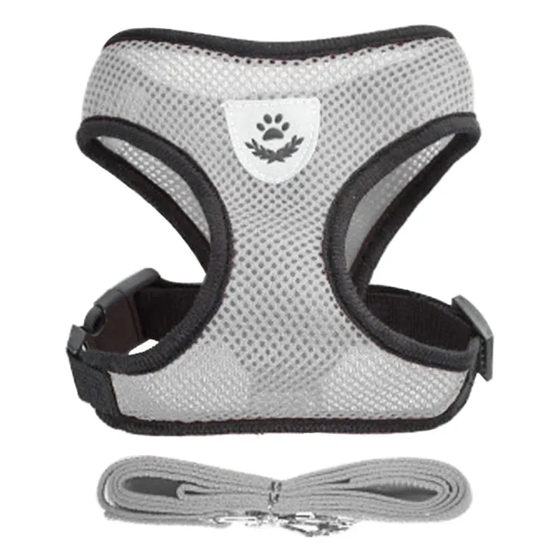 Adjustable Cat Harness & Leash Set