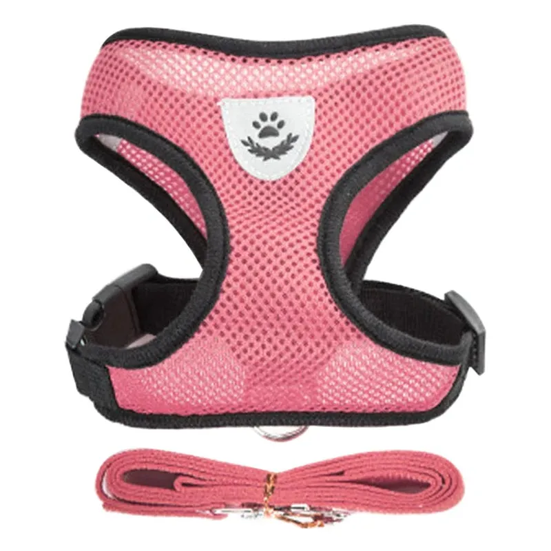 Adjustable Cat Harness & Leash Set