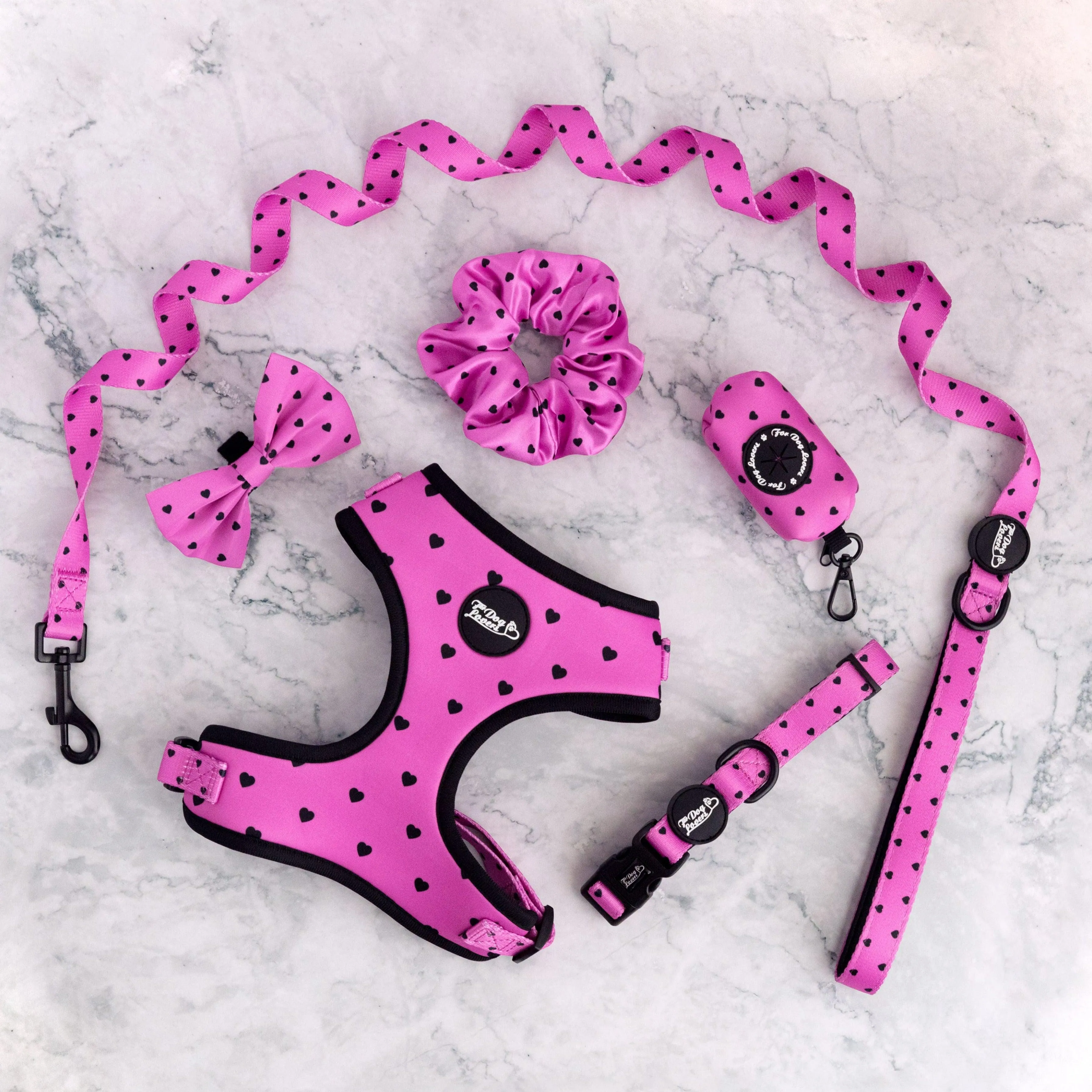 Adjustable Dog Harness Follow Your Heart