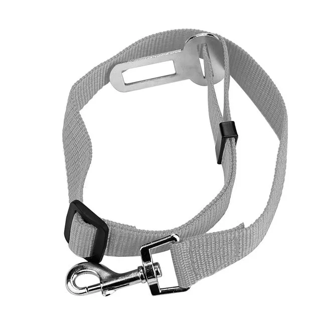 Adjustable Pet Seat Belt/Safety Leads Vehicle Seat-belt Harness in 12 colors for the ultimate look