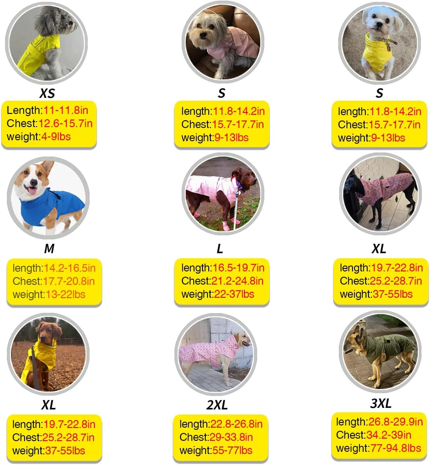 Adjustable Waterproof Dog Raincoat for Dogs,Lightweight Pet Rain Jacket Puppy Clothes with Reflective Strip for Small Medium Large Dogs(X-Large,Gold Cheery Blossoms Pink)