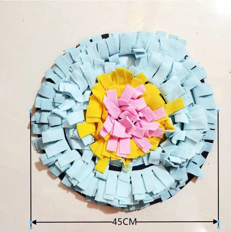 Dog Mat Sniffing Pad Blanket Training Puzzle