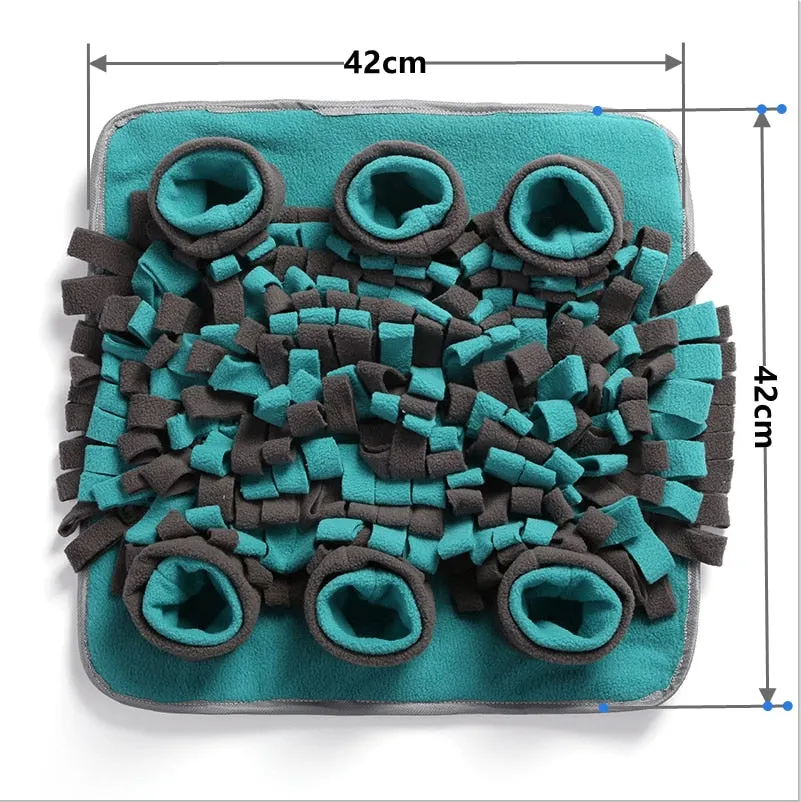 Dog Mat Sniffing Pad Blanket Training Puzzle