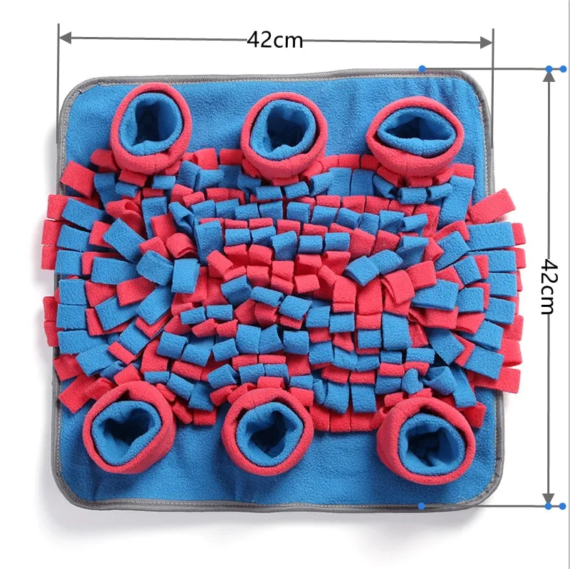 Dog Mat Sniffing Pad Blanket Training Puzzle