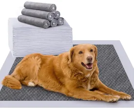 Dog Pee Pads Extra Large,24"x36" Charcoal Puppy Training Pads,Disposable Super Absorbent Piddle Pads for Dogs Puppies Cats Kittens Rabbits(25 Count)