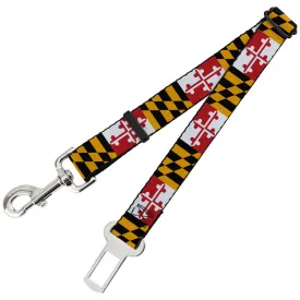 Dog Safety Seatbelt for Cars - Maryland Flags