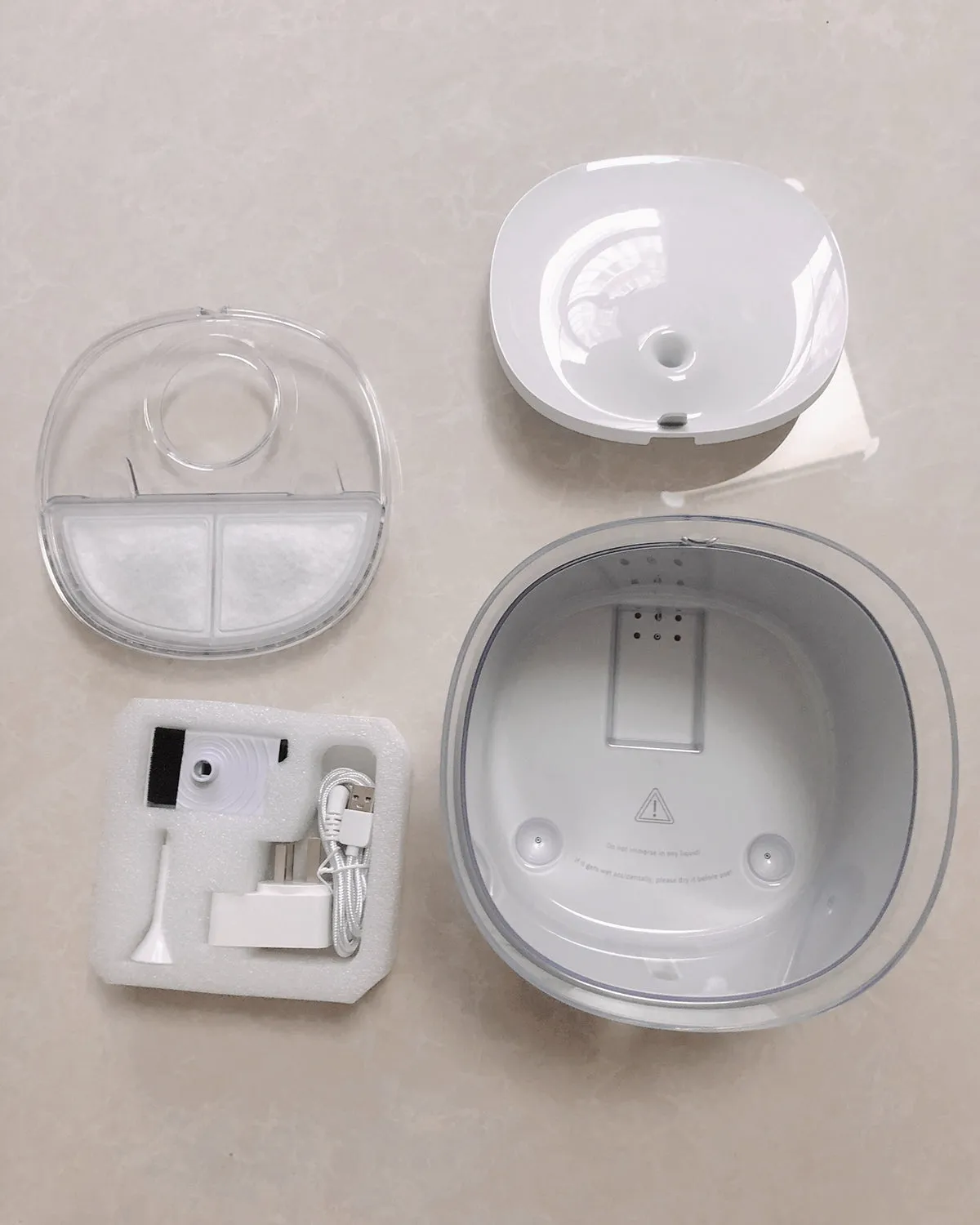 Eucamari Pet water feeder- Automatic Pet Water Fountain Cat Water Dispenser