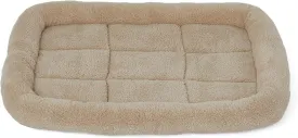 EveryYay Plush Dog Crate Mat 22" L X 15" W X 2" H Brown
