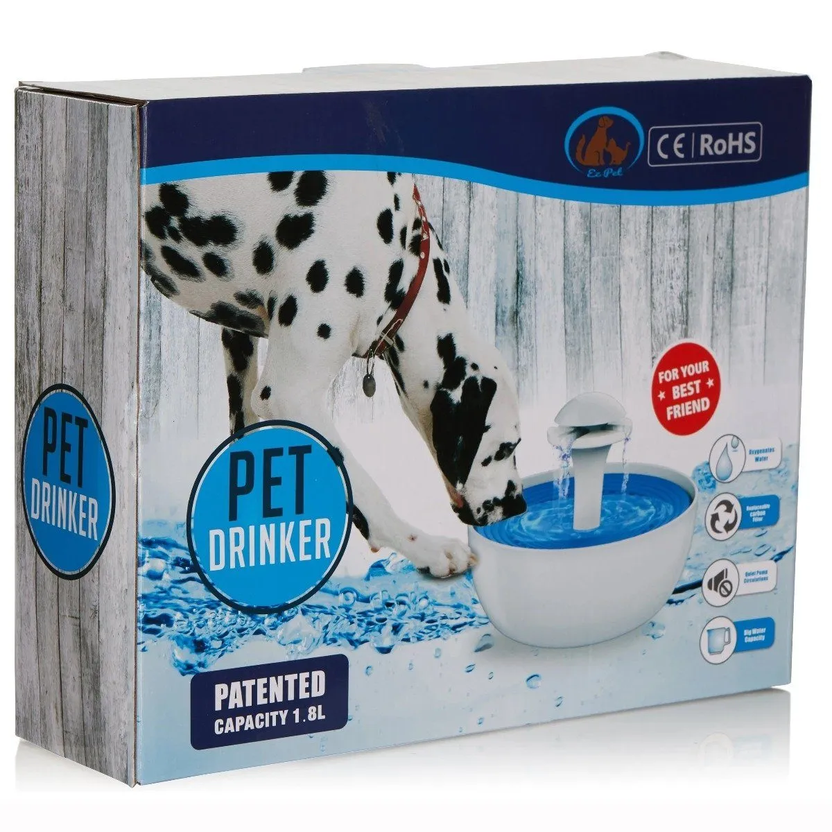 Ez Pet Automatic Water Fountain  for Pets