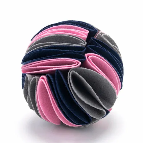 Foldable Dog Snuffle Ball Dog Training Toys Increase IQ