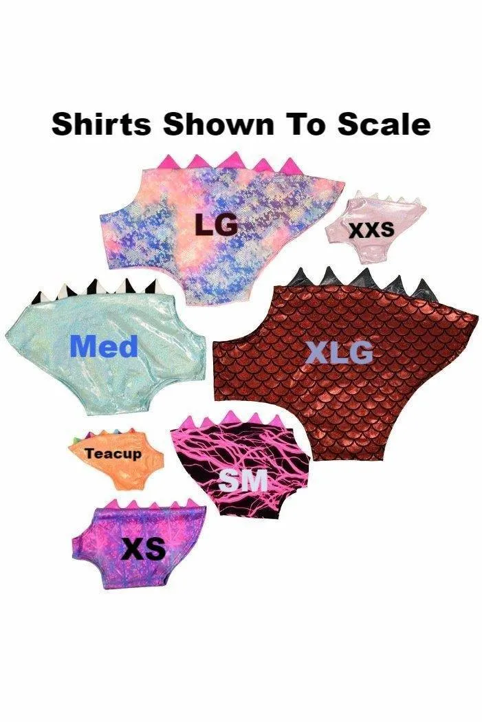 Galaxy UV Glow Pet Shirt