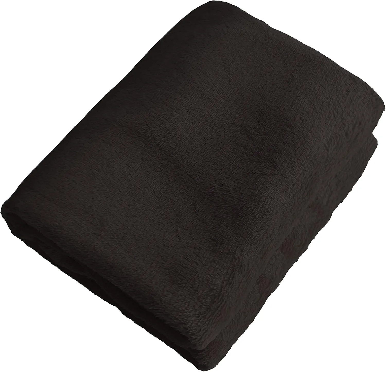 iMaylex Soft Puppy Flannel Fleece Blanket for Pet Dog Cat, Plush Microfiber, Cozy and Lightweight, Black, Pet, 19 x 27 inch (50 x 70 cm)
