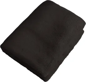 iMaylex Soft Puppy Flannel Fleece Blanket for Pet Dog Cat, Plush Microfiber, Cozy and Lightweight, Black, Pet, 19 x 27 inch (50 x 70 cm)