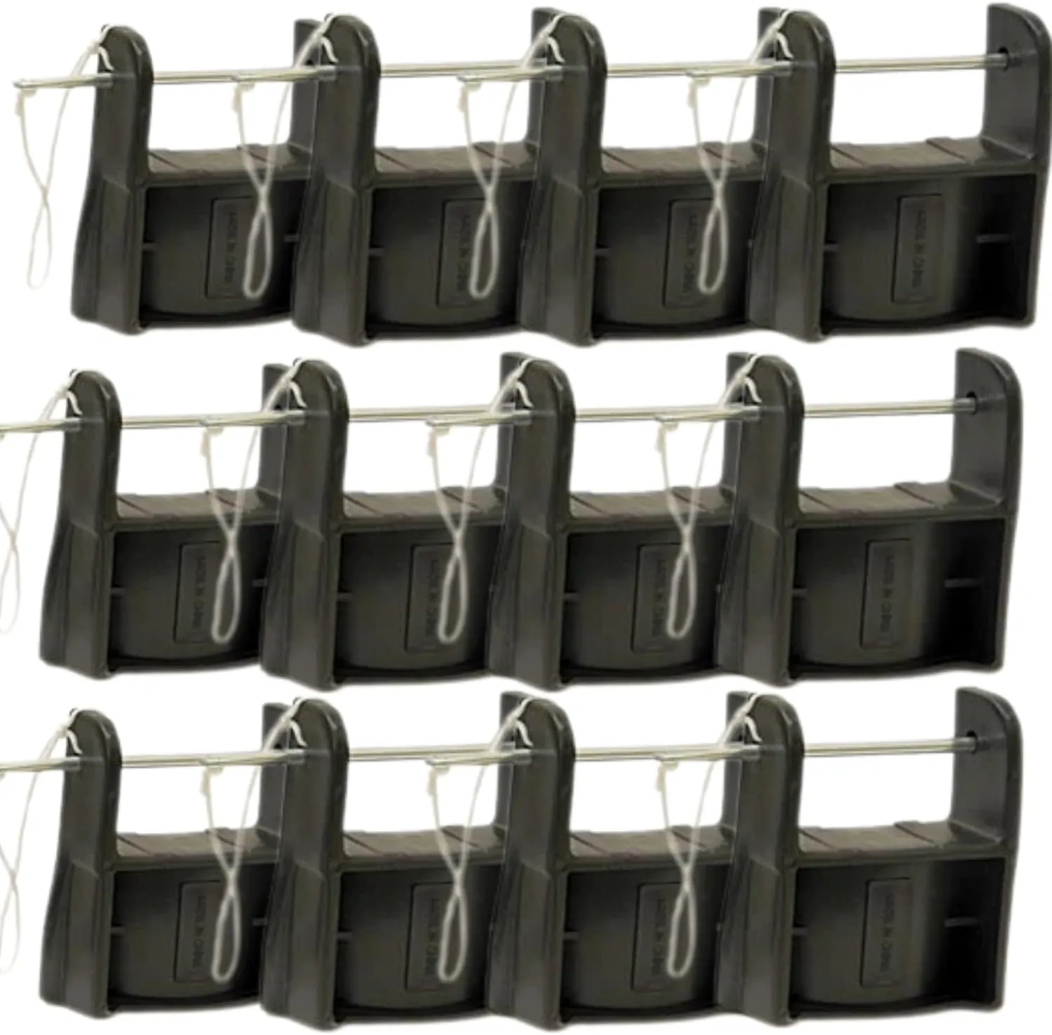 Jeffers Equine Plastic Training Jump Cups for Horses with Pins, Black  Heavy Duty Horse Jump Cups for Training, Arena Obstacles, Hunter Jumper, Equestrian Equipment, Riding Accessories, Pair, 6 Pack