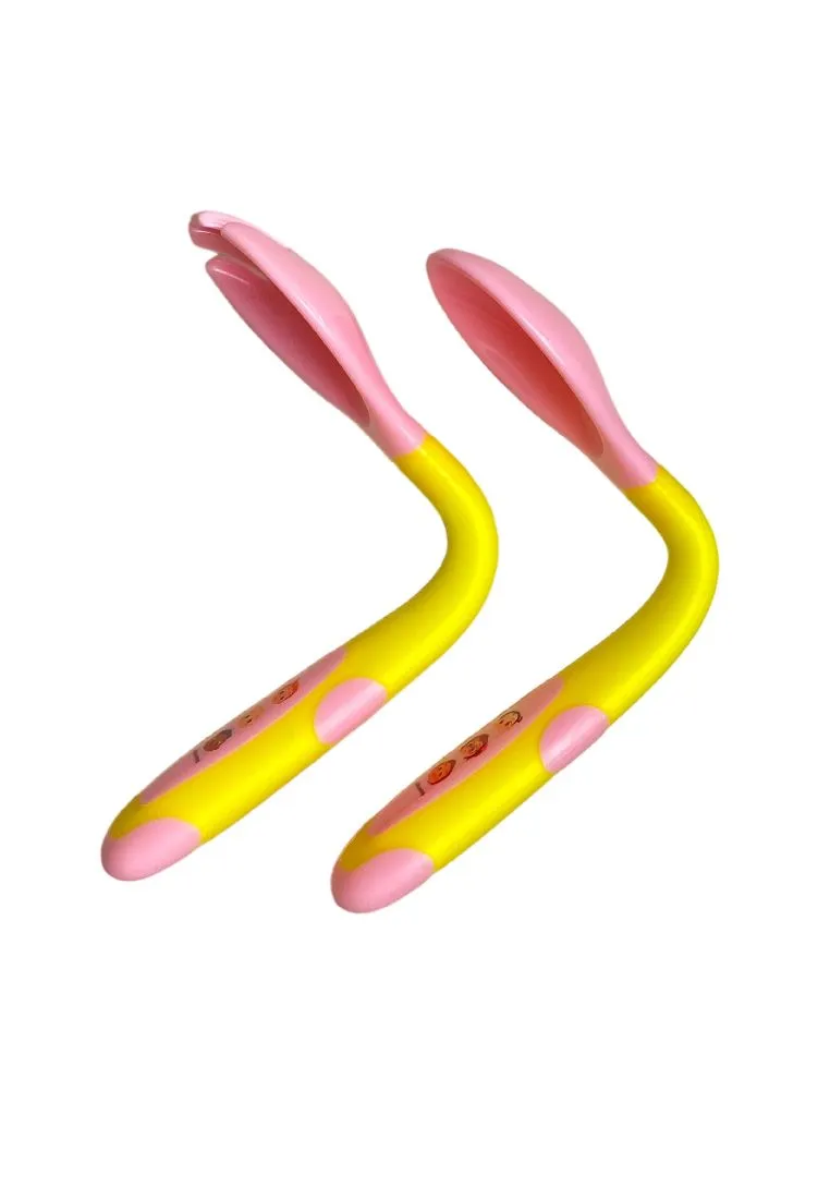 Landmark Cocomelon Bendable Training Spoon & Fork Set