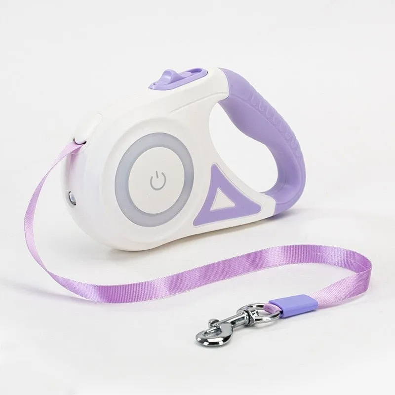 Light Up the Night Led Lights Automatic Dog Leash
