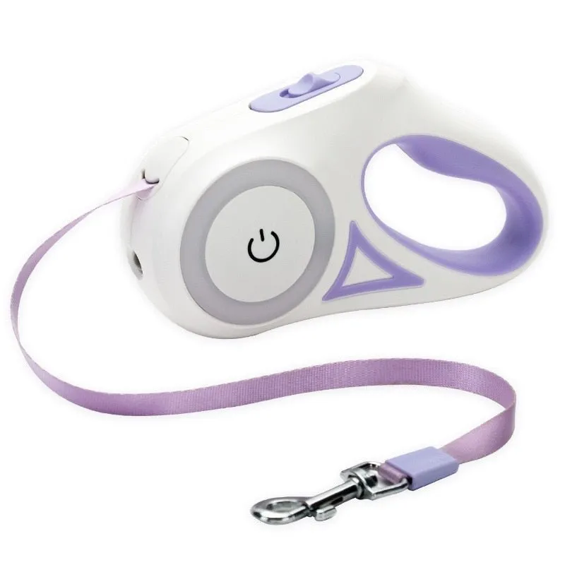 Light Up the Night Led Lights Automatic Dog Leash