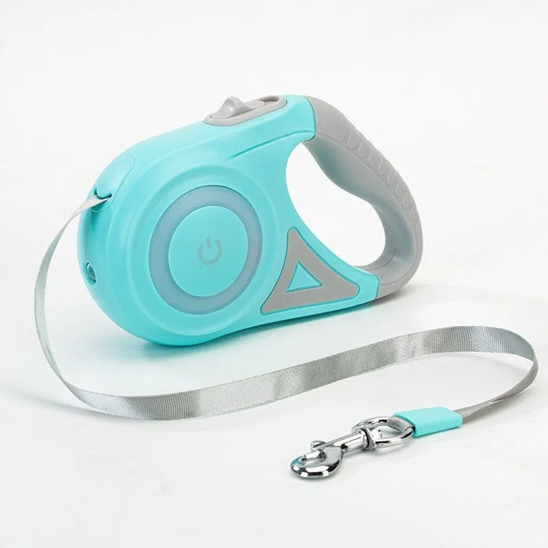 Light Up the Night Led Lights Automatic Dog Leash