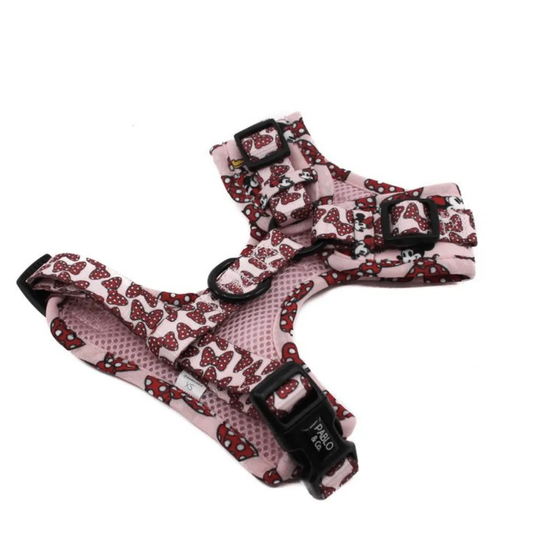 Minnie Mouse & Flowers Adjustable Harness