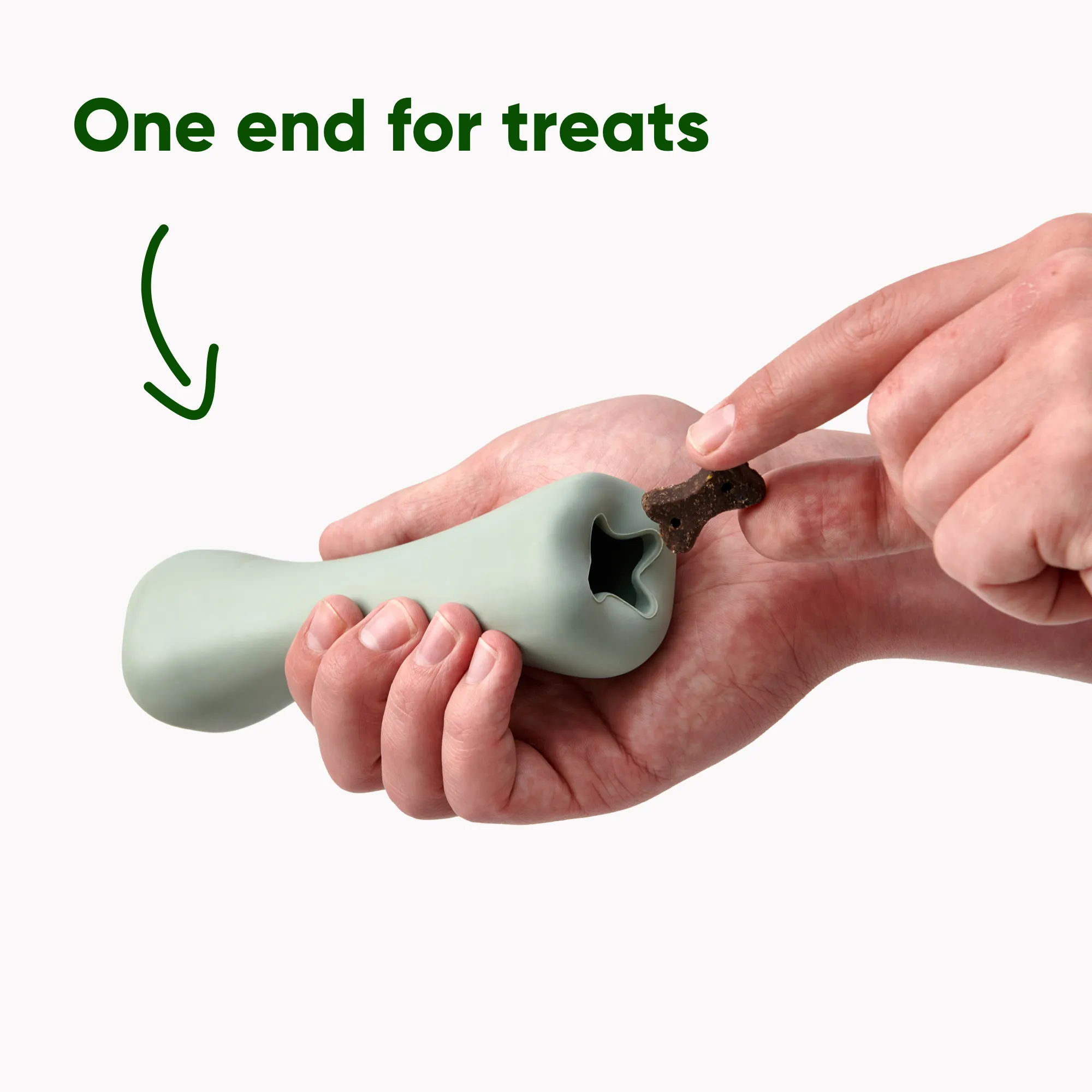 Natural Rubber Treat Bone