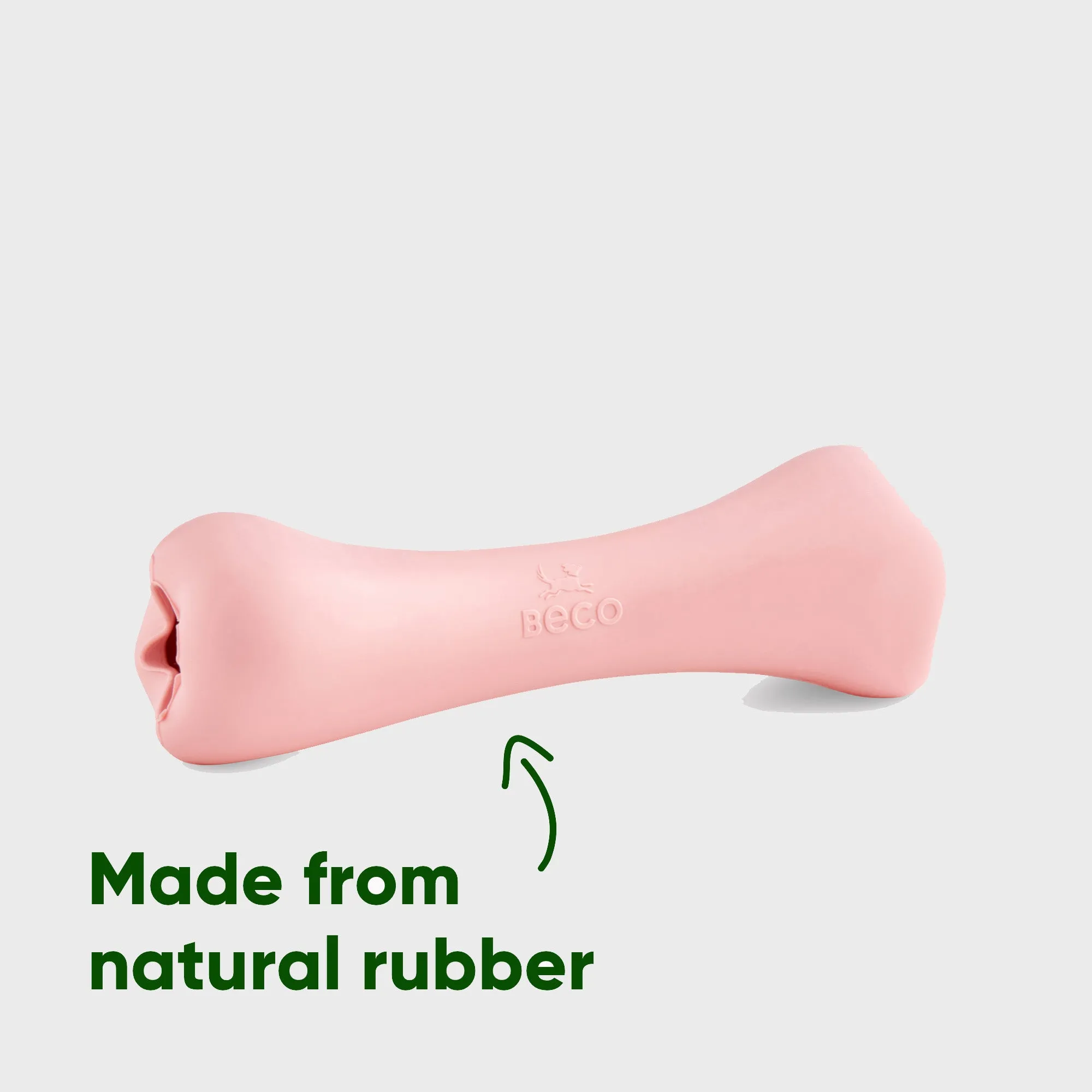 Natural Rubber Treat Bone