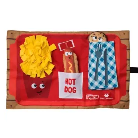 Nina Ottosson Activity Matz Fast Food Fun Game Plush Puzzle