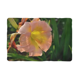 Orange Flower Sublimation Pet Blanket