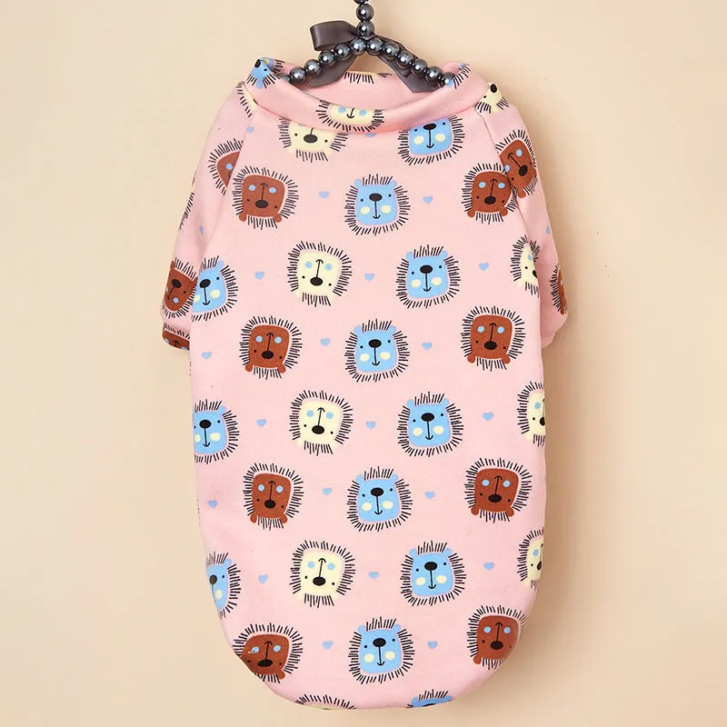Pet dog clothes autumn cold-proof pet clothing