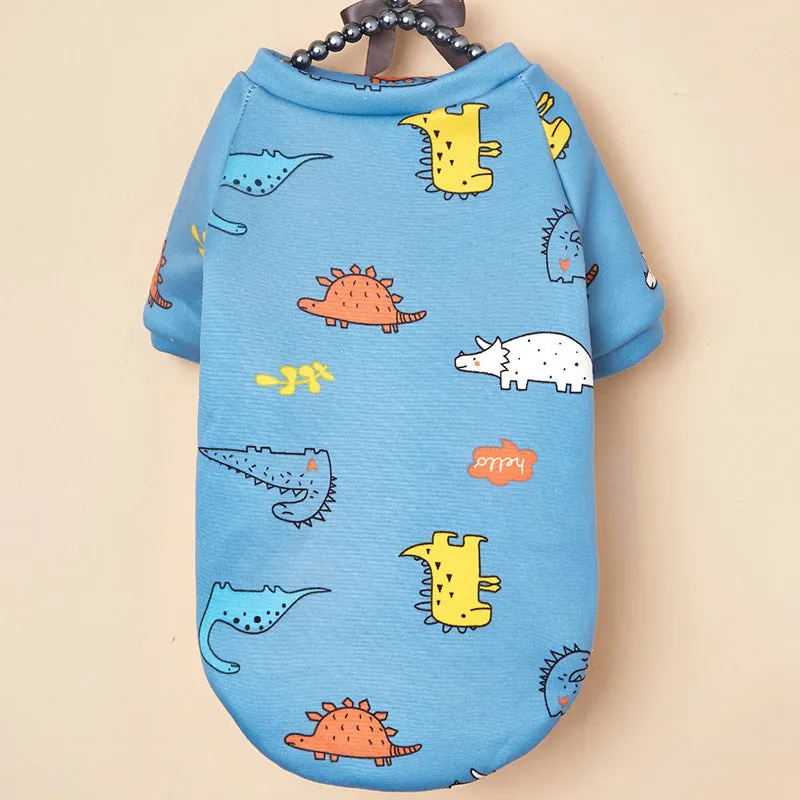 Pet dog clothes autumn cold-proof pet clothing