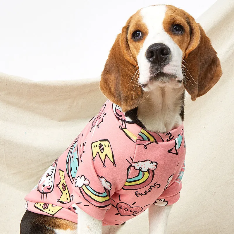 Pet dog clothes autumn cold-proof pet clothing