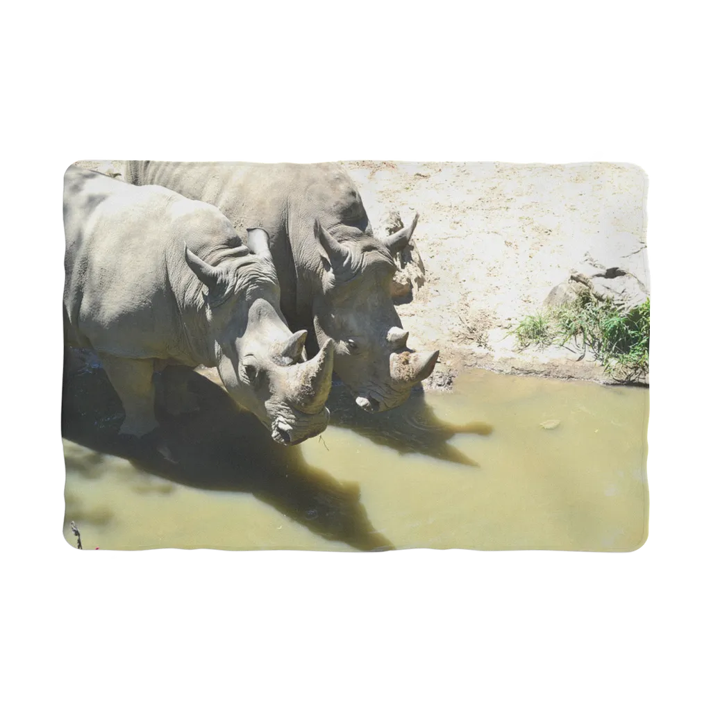 Rhinos Sublimation Pet Blanket