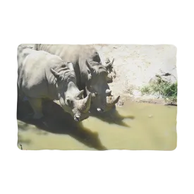 Rhinos Sublimation Pet Blanket