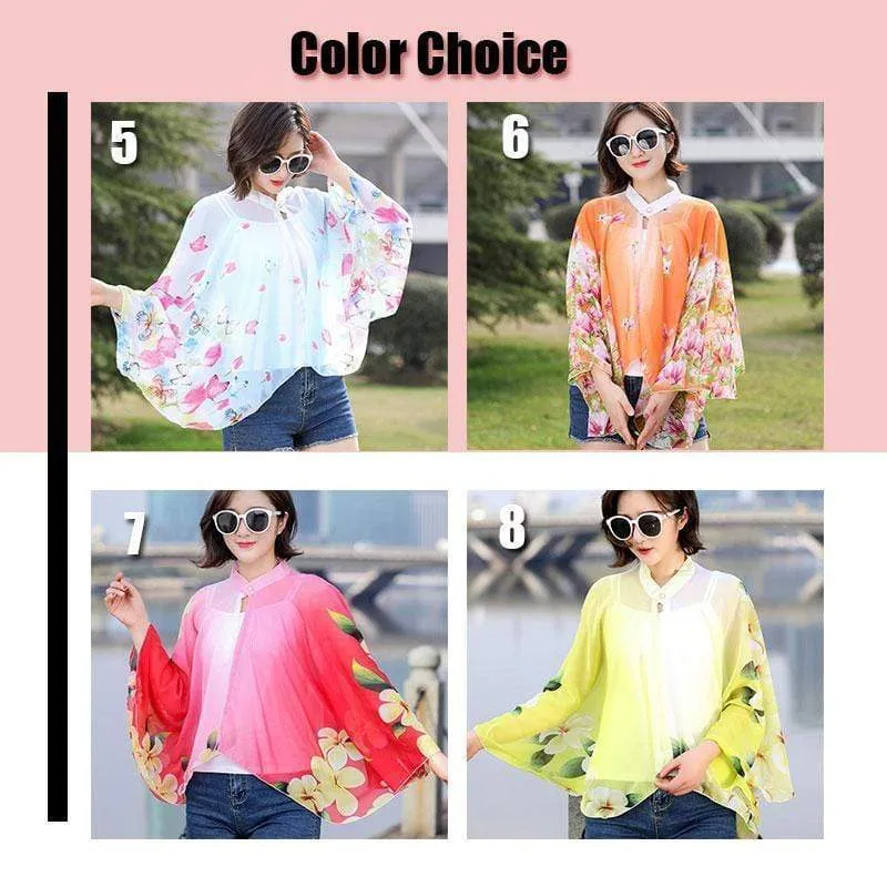 Summer Sun-Proof Clothing Chiffon Shawl