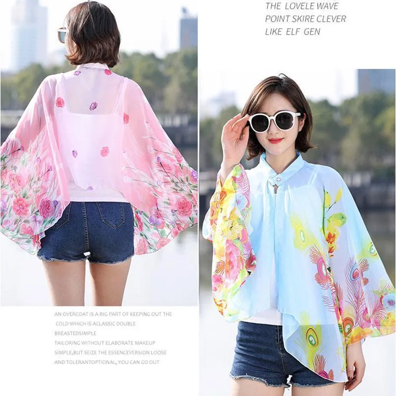 Summer Sun-Proof Clothing Chiffon Shawl