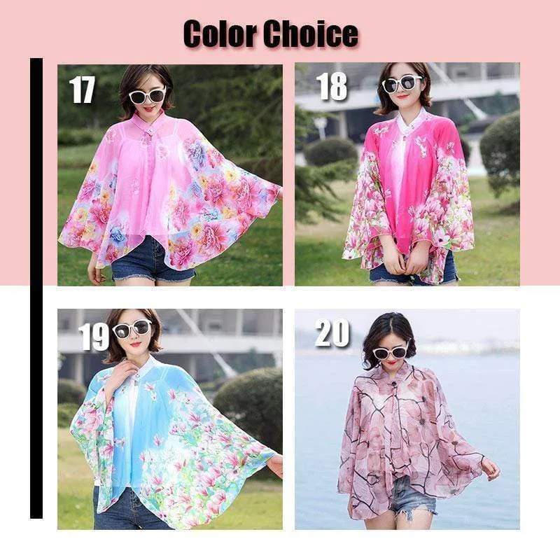 Summer Sun-Proof Clothing Chiffon Shawl