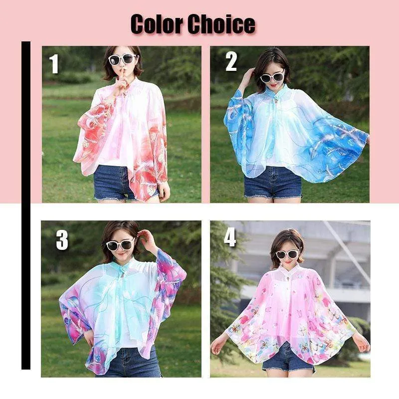 Summer Sun-Proof Clothing Chiffon Shawl