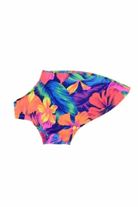 Tahitian Floral UV Glow Pet Shirt