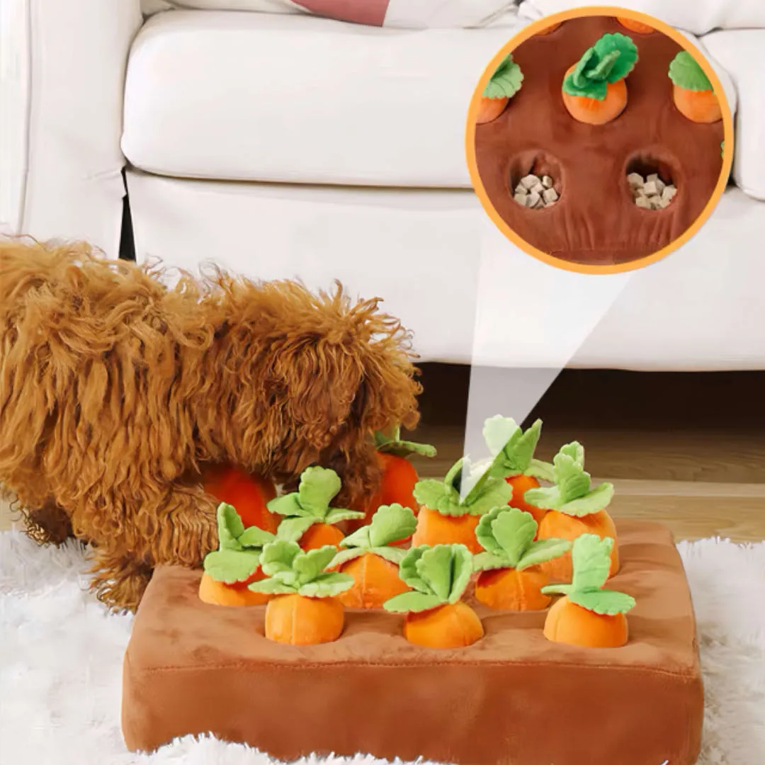 Vegetable Pet Chew Toy Dog Snuffle Rug