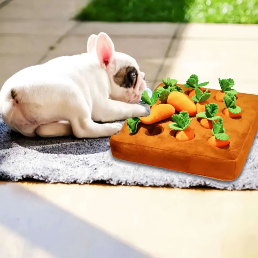 Vegetable Pet Chew Toy Dog Snuffle Rug